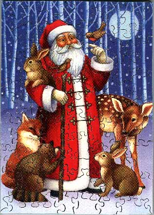 Santa picture assembled