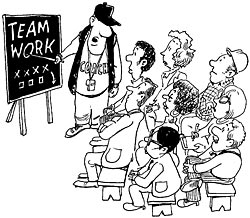 Teamwork training puzzles