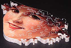 Custom Jigsaw Puzzle - Pretty Womans face